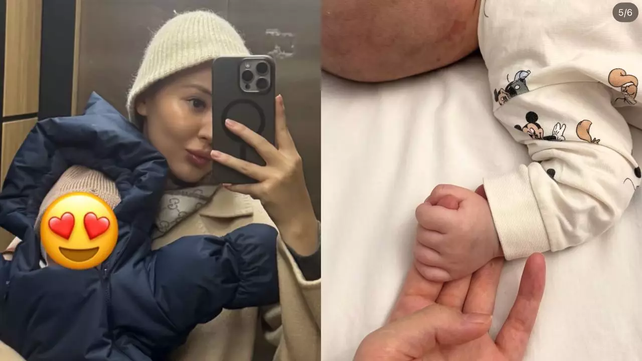 "Белін жарақаттаған": Гүлзира Айдарбекованың келіні екі айлық сәбиімен ауруханаға түсті (ФОТО)