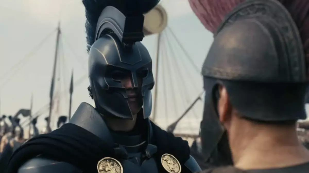 Соцсети взорвал шлем Агамемнона в трейлере «Одиссеи» Кристофера Нолана: «Античный Бэтмен»