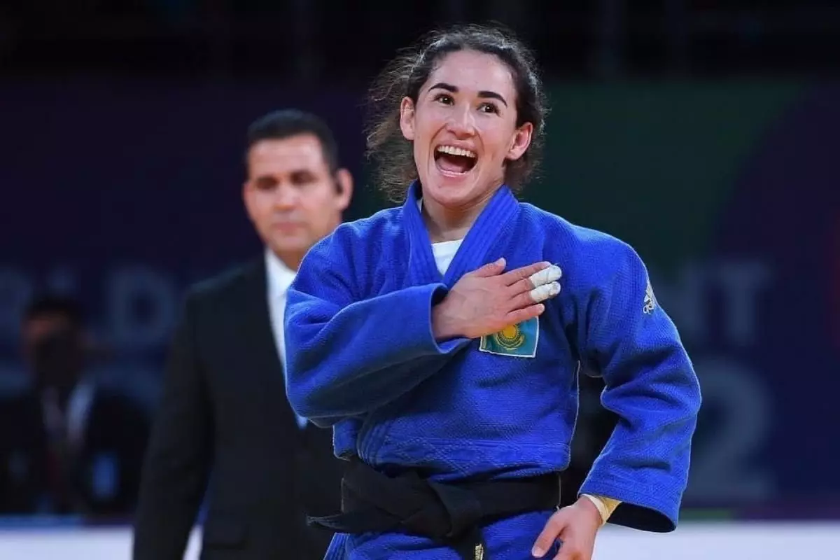 Казахстанская дзюдоистка завершила год лидером мирового рейтинга