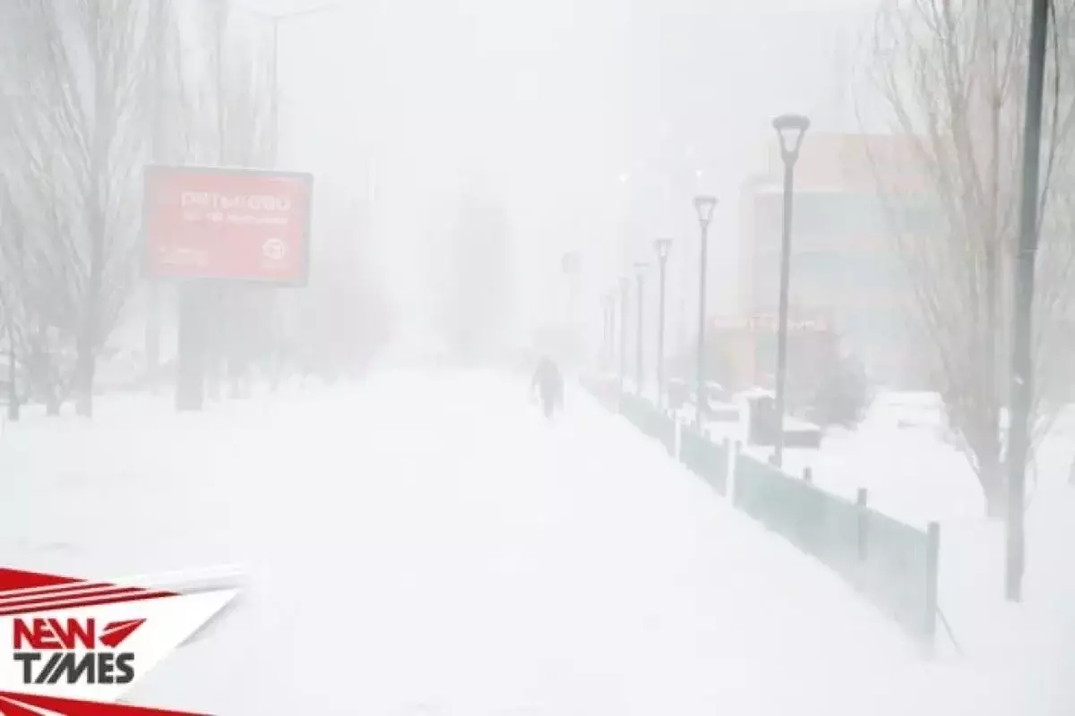 Сильный циклон принесет метели по всему Казахстану