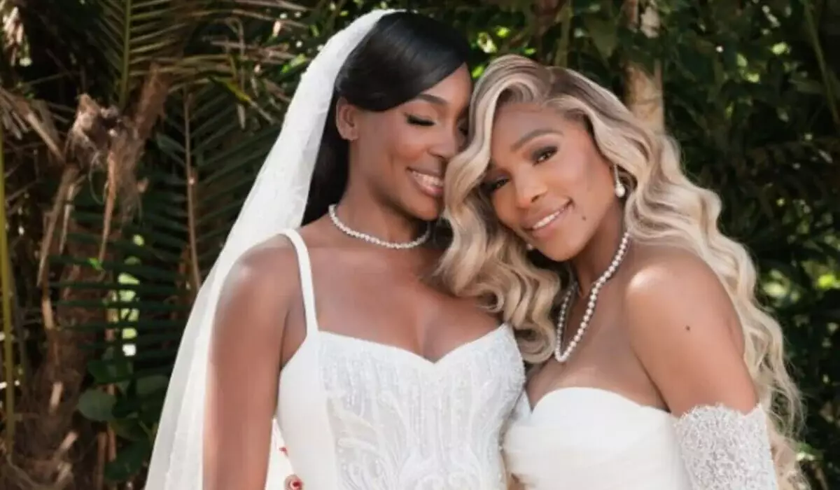 37-летняя известная теннисистка Винус Уильямс вышла замуж за актера