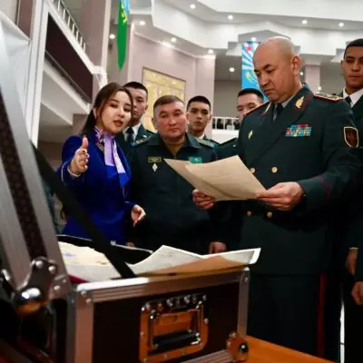 В Военном колледже Министерства обороны РК прошёл литературный вечер, посвященный 115-летию Бауыржан Момышулы