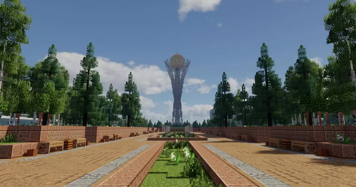 Казахстанец «отстроил» Астану в Майнкрафте