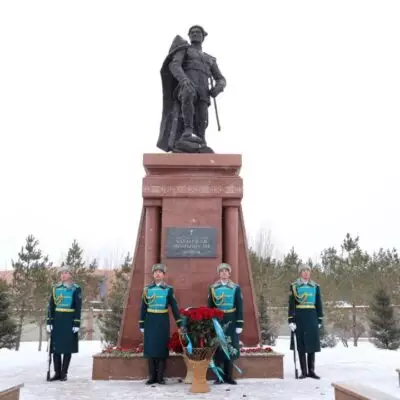 К 115-летию Бауыржана Момышулы в Вооружённых силах прошли памятные мероприятия