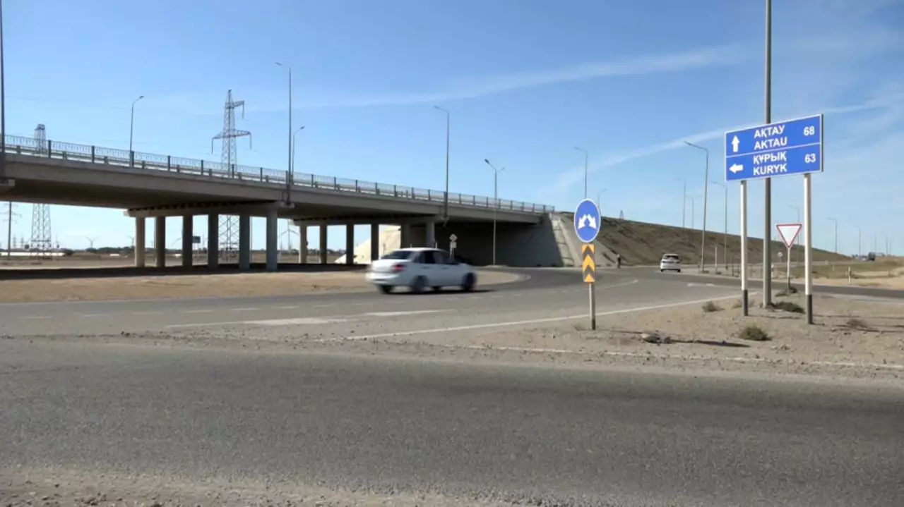 Маңғыстау облысында 700 шақырым жол салынған