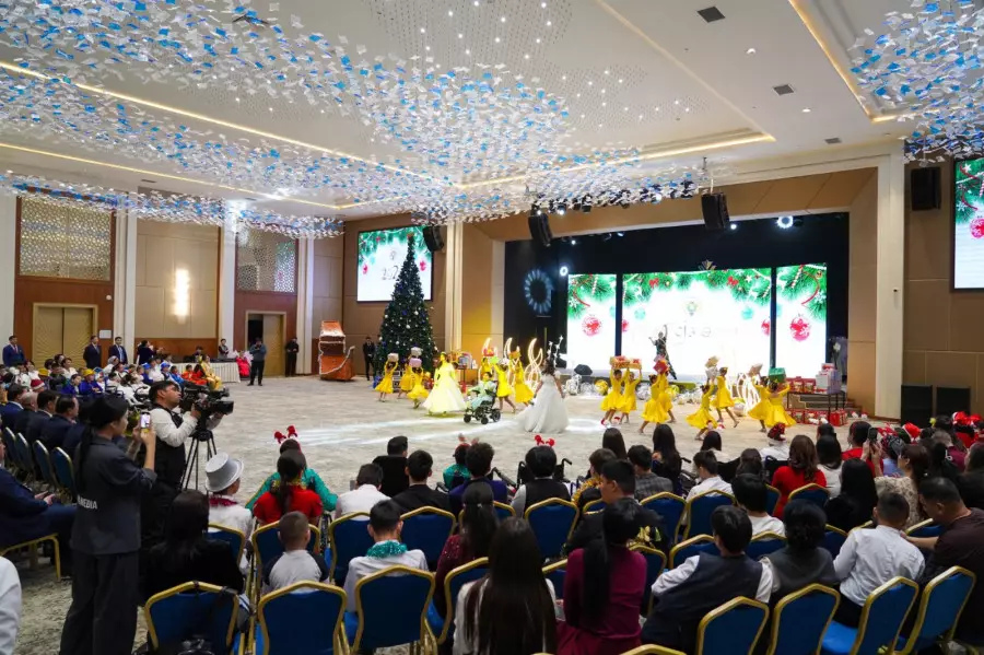 Түркістанда “Шексіз әлем“ атты жаңажылдық мерекелік іс-шара өтті