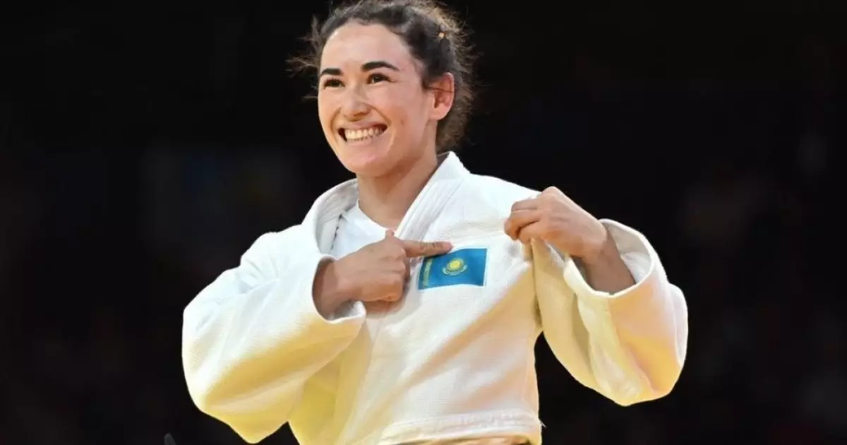 Дзюдошы Әбиба Әбужақынова әлемдік рейтингте 1-орында тұр 