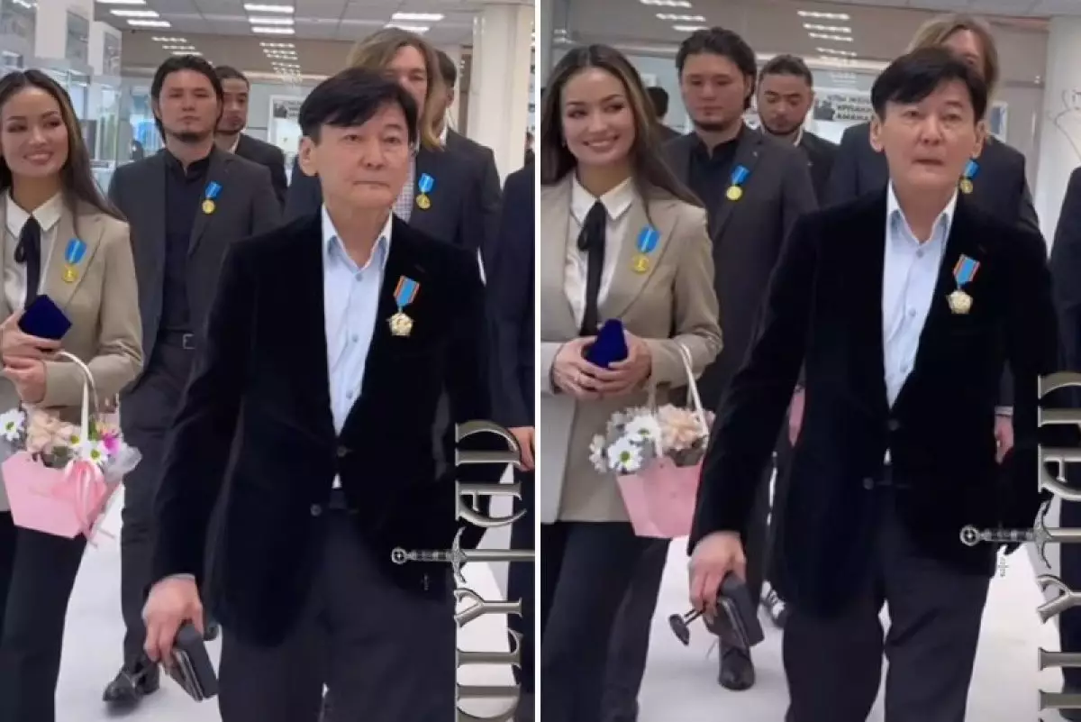 «Баяғыда-ақ алуы керек еді»: Қыдырәлі Болманов «Намыс» орденімен марапатталды (ВИДЕО)