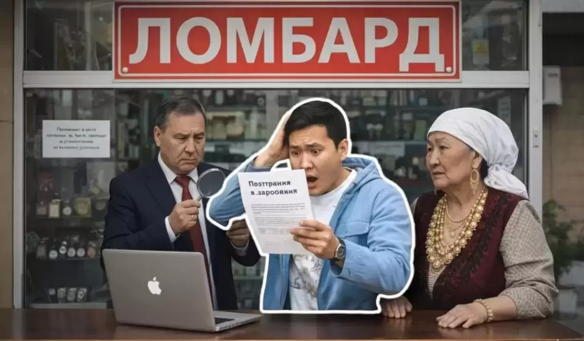Перед Новым годом казахстанцы массово обратились в ломбарды
