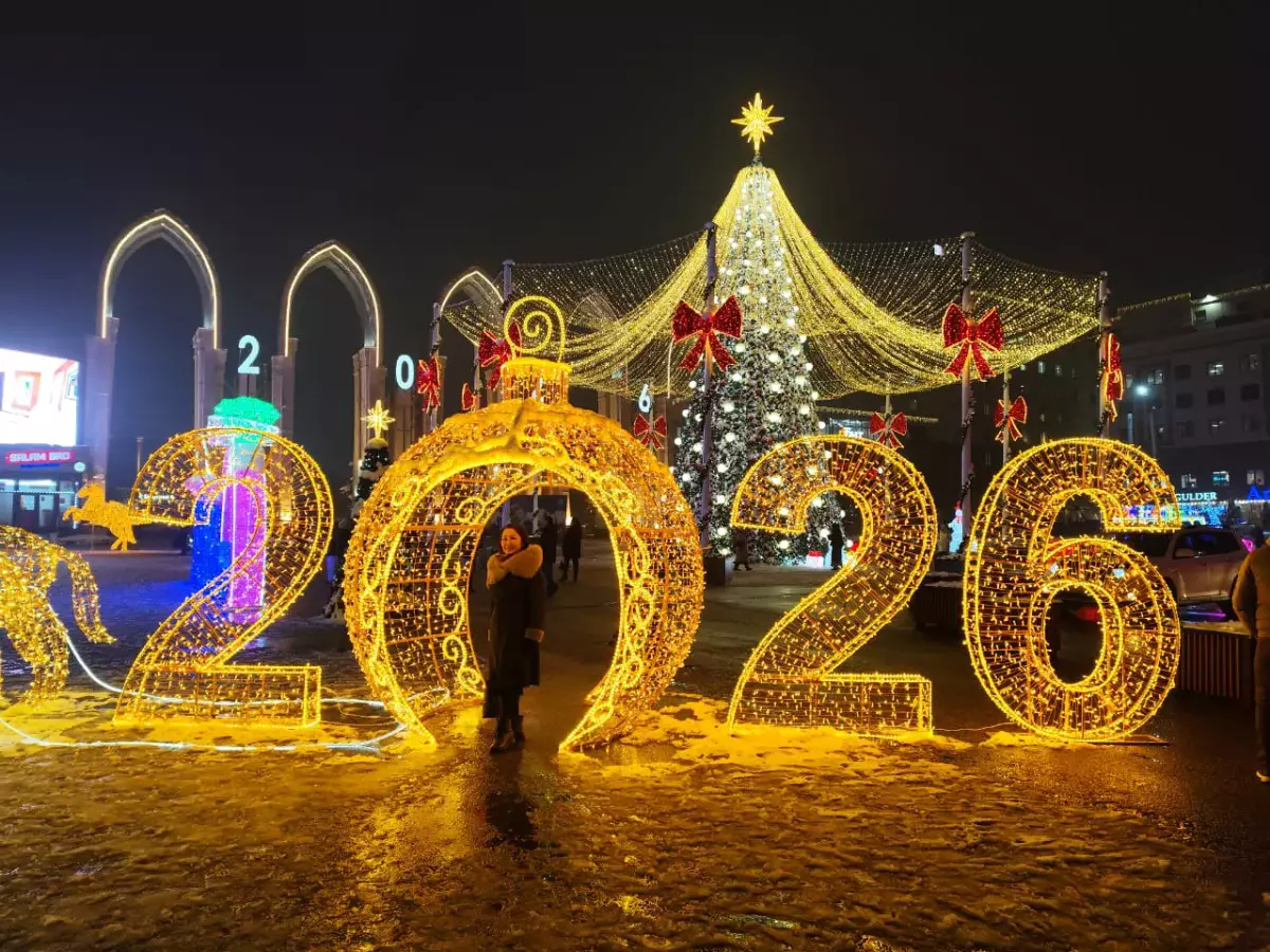 Погода в Алматы с 29 декабря 2025 по 4 января 2026