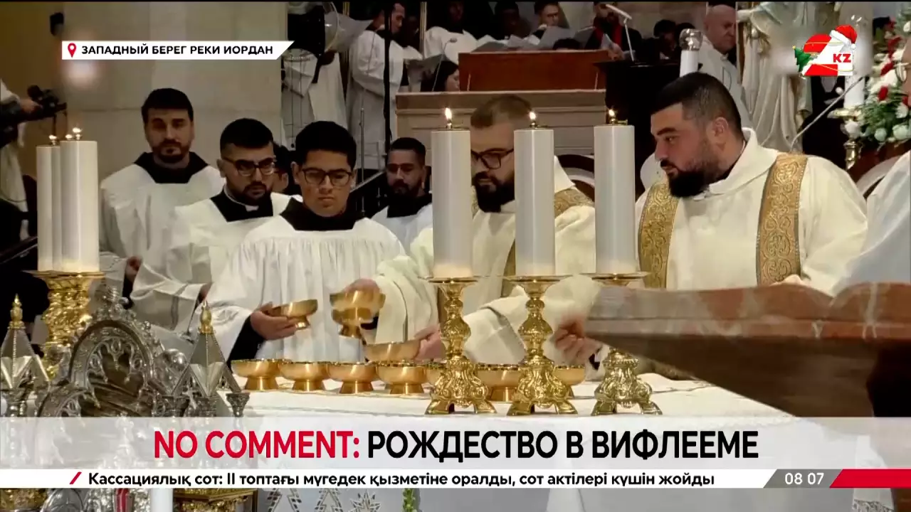 No comment: в Вифлееме встретили Рождество