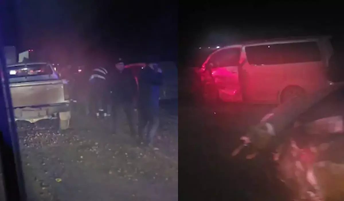 Страшное смертельное ДТП с большегрузом произошло в Атырауской области (ВИДЕО)