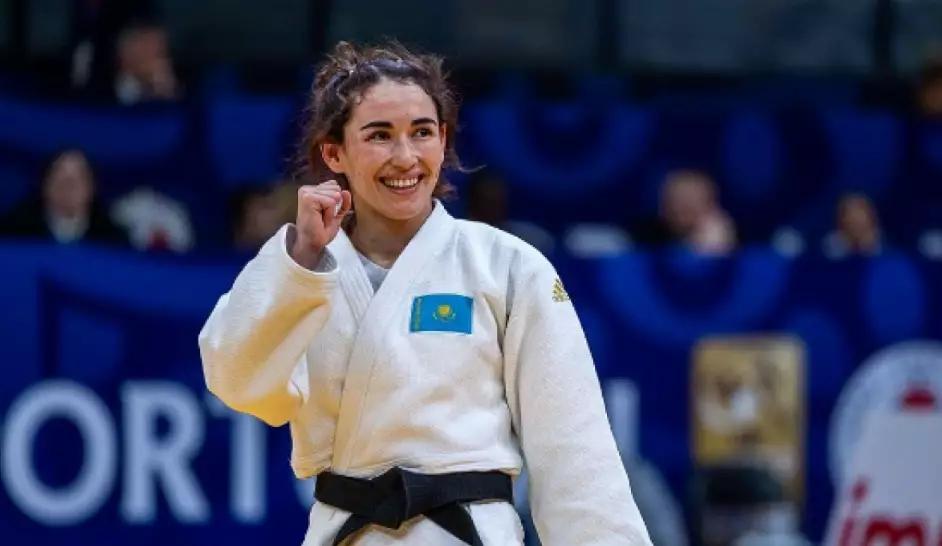 Дзюдошы Әбиба Абужақынова жылды жемісті аяқтады