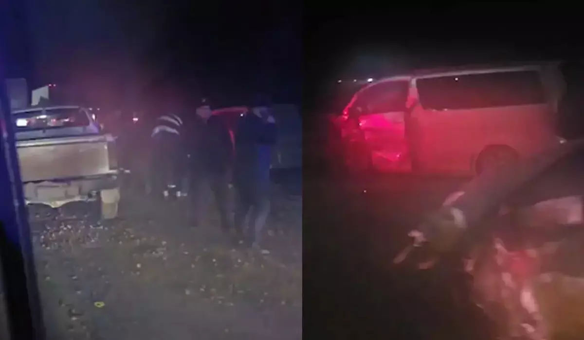 Атырау облысында үш бірдей көлік соқтығысып, бір адам қаза болды