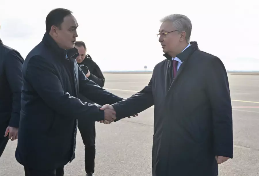 Тоқаев Жамбыл облысына жұмыс сапарымен барды