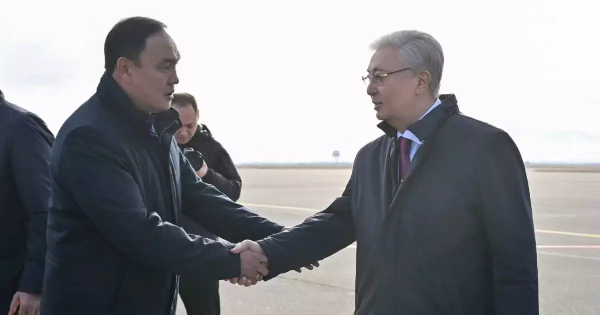  Мемлекет басшысы Жамбыл облысына жұмыс сапарымен барды 