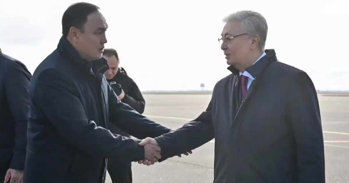  Тоқаев жұмыс сапарымен Жамбыл облысына барды 