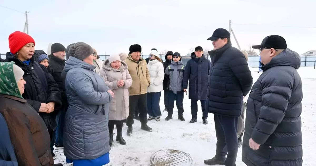  Шаған кенті тұрғындары таза ауыз суға қол жеткізді 