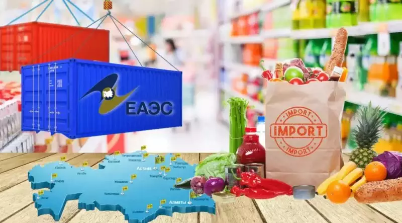 Казахстан призвали принять зеркальные меры к продуктам питания из Беларуси и России