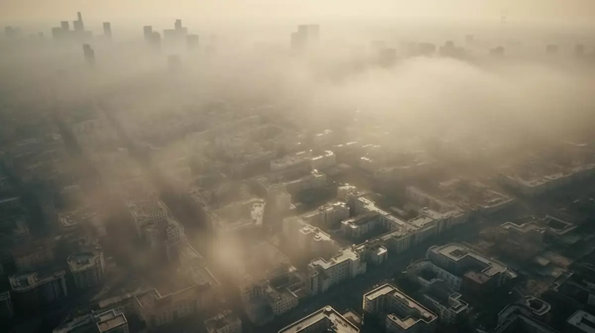 В Актау растёт уровень загрязнения воздуха