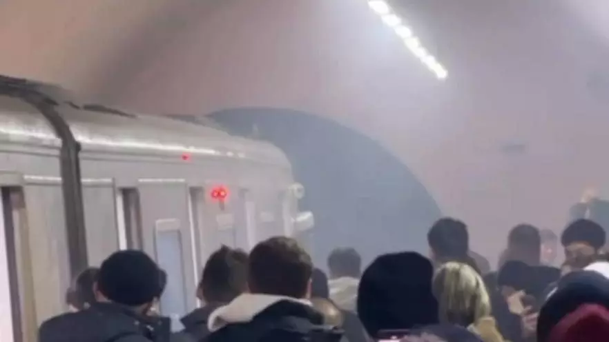 Алматыдағы «Абай» метро станциясында төтенше жағдай орын алды