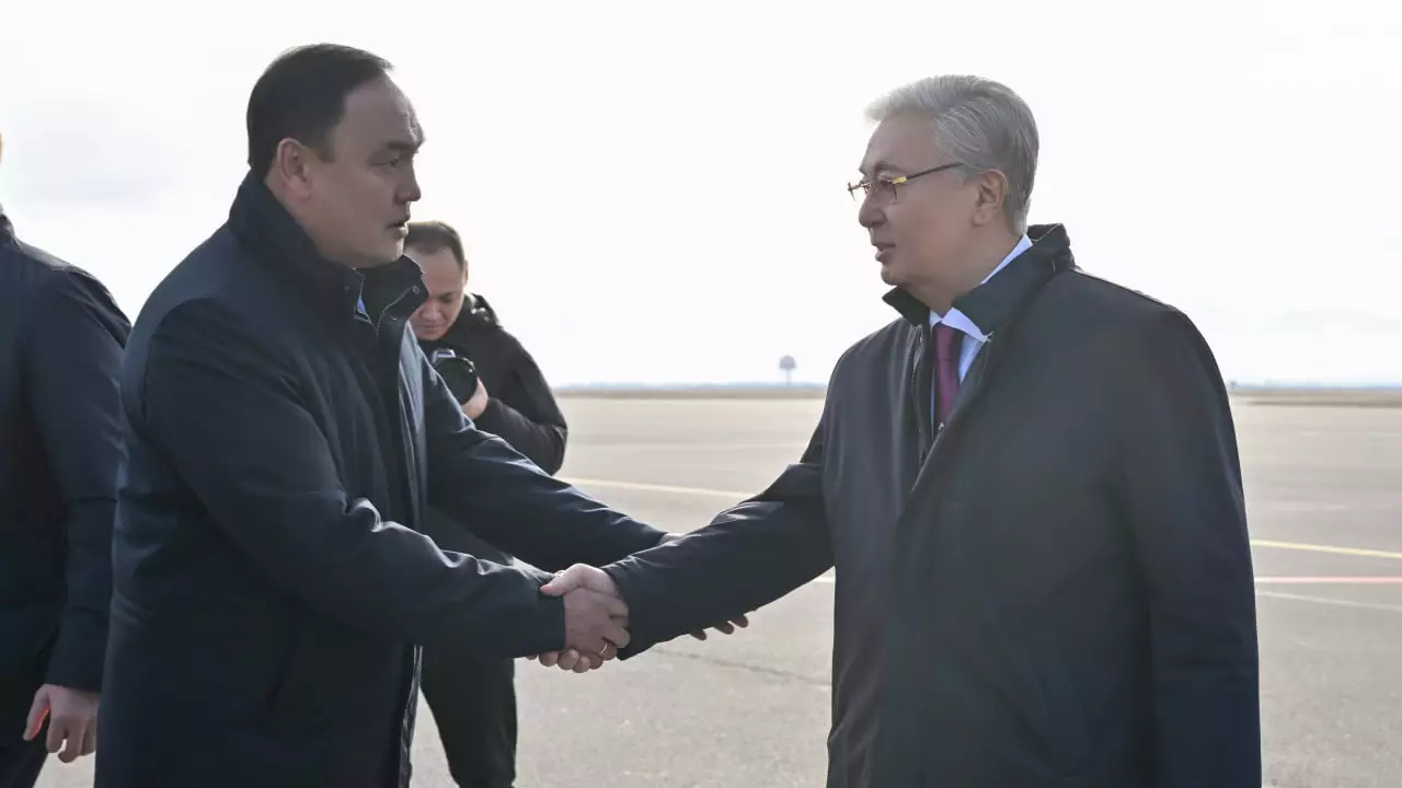 Тоқаев Жамбыл облысына жұмыс сапарымен барды