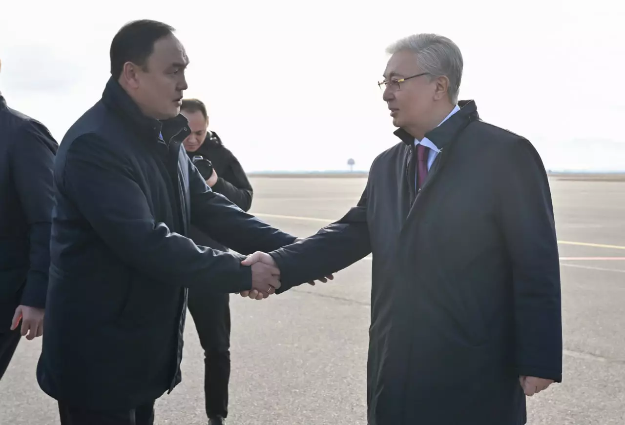 Президент Жамбыл облысына барды