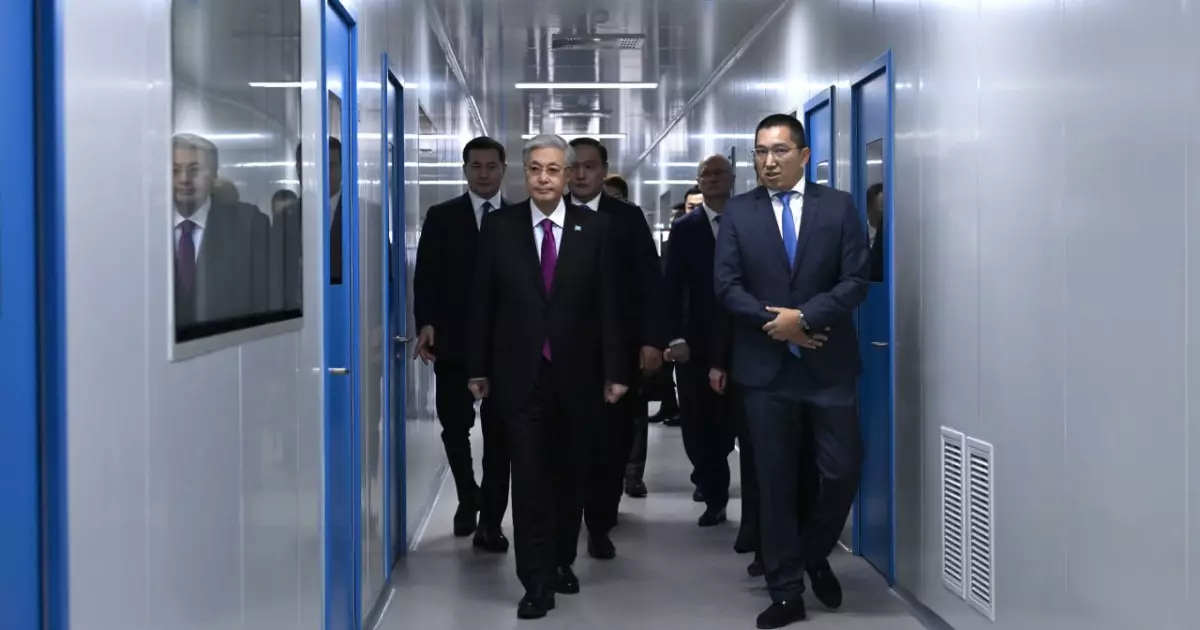   Мемлекет басшысы Жамбыл облысындағы фармацевтикалық кәсіпорындардың қызметімен танысты   