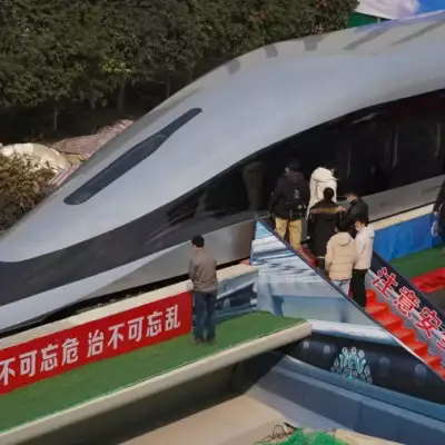 В Китае создали “монорельс”, который разгоняет транспорт до 700 км/ч