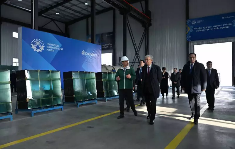 Тоқаев Dala Glass әйнек өндіретін кәсіпорын қызметімен танысты
