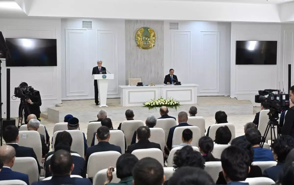 Рост ВВП и рекордные резервы: Токаев о достижениях страны