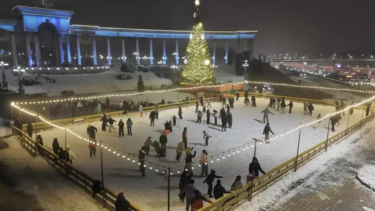 Биыл Алматыда 11 мұз айдыны тегін жұмыс істейді