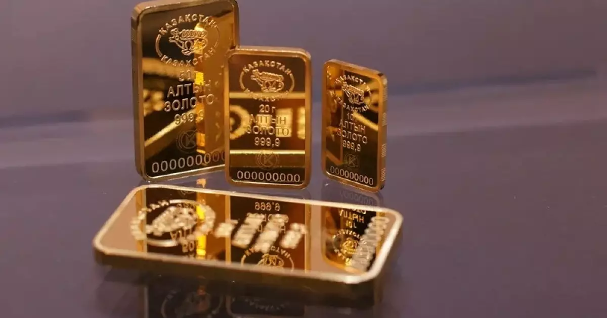  Қазақстанда алтын бағасы рекордтық көрсеткішке жетті 