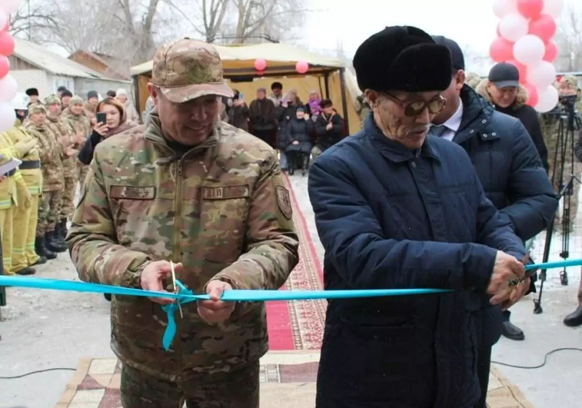 В Жетісу появился первый добровольный пожарный пост