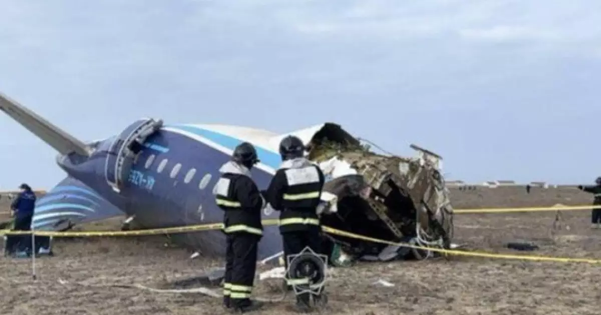  Ақтау маңындағы AZAL ұшағының апатына қатысты аралық есеп жарияланды 