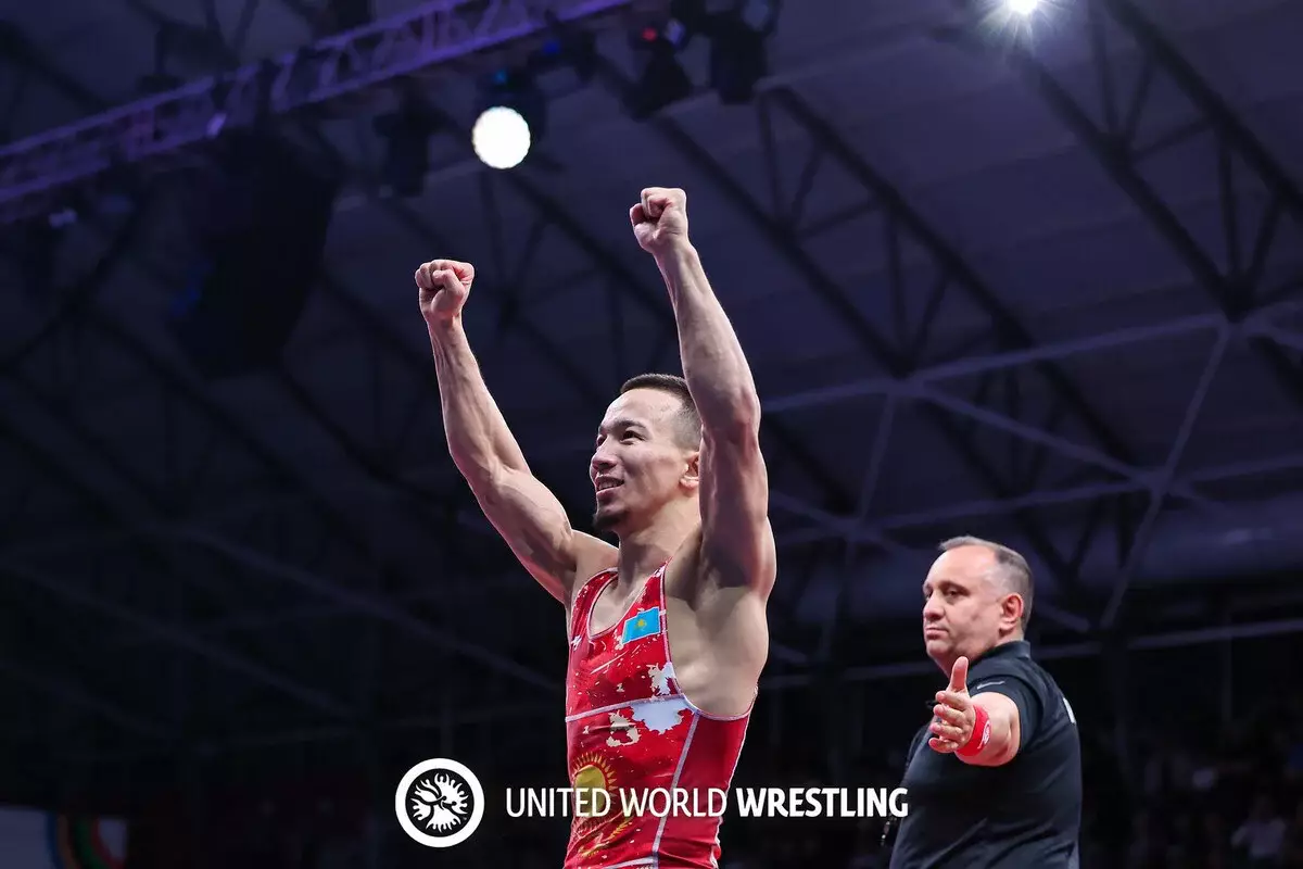 Айдос Султангали вошел в топ-10 лучших борцов по греко-римской борьбе