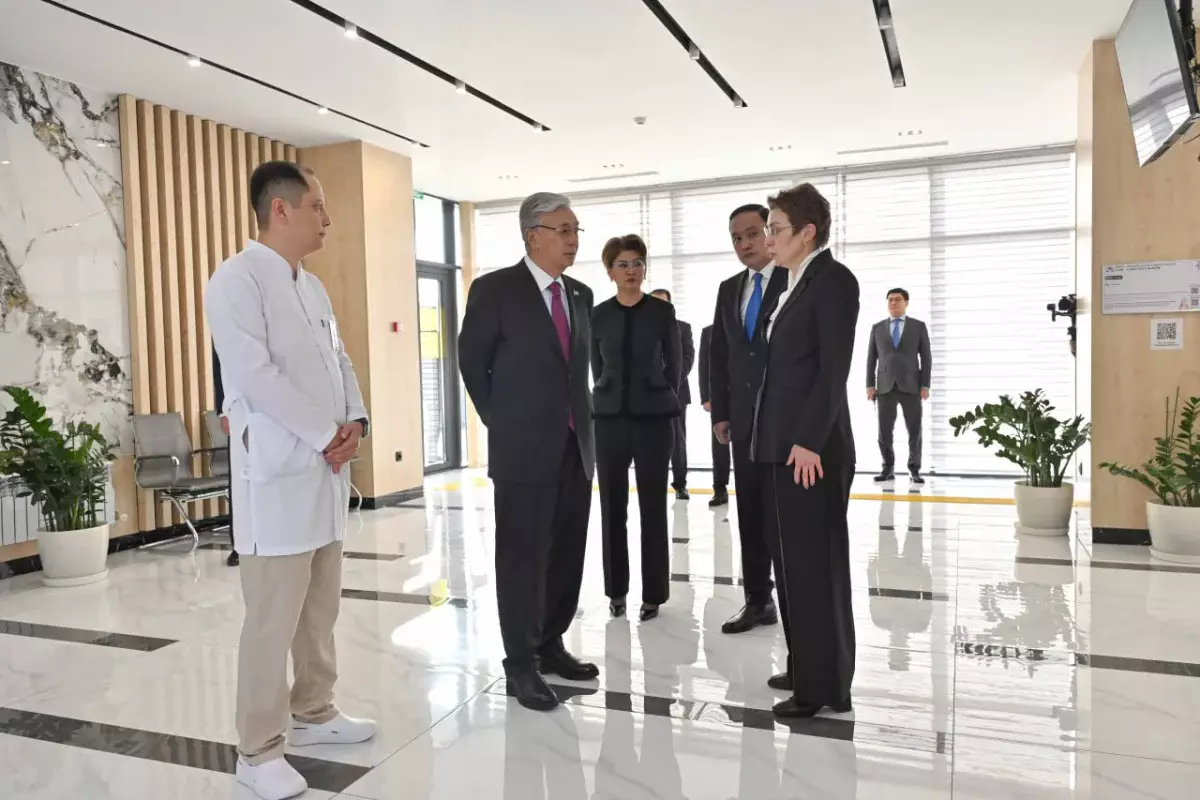 Президент Тараздағы аритмология клиникасының жұмысымен танысты