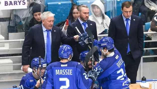 "Подлецов в команде нет". Тренер "Барыса" высказался после матча КХЛ