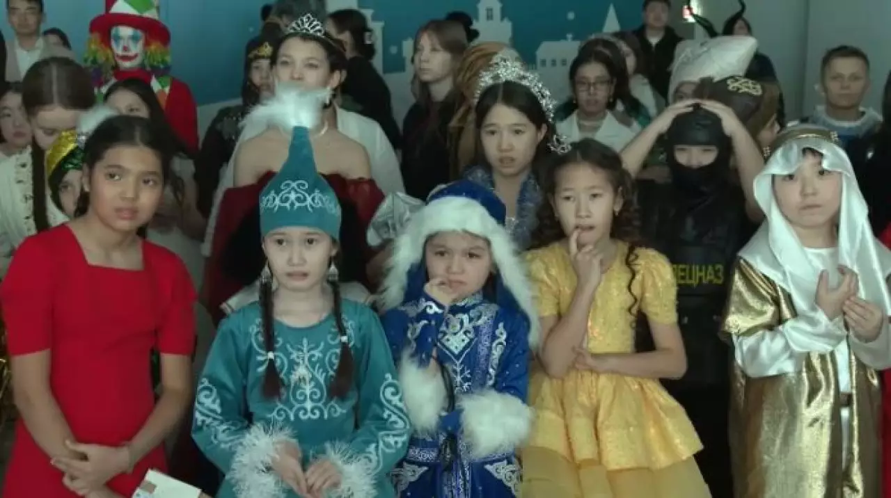 Президентскую ёлку провели в Кокшетау