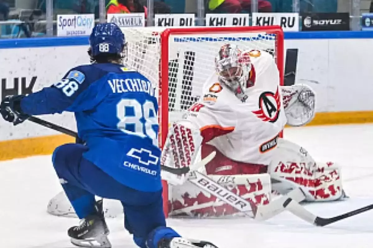 Астаналық “Барыс” қатарынан үшінші ойында ойсырай жеңілді