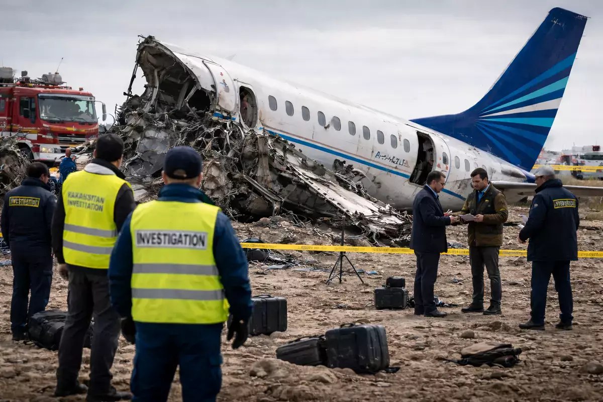 Авиакатастрофа в Актау: опубликован промежуточный отчет о ходе расследования - новости на Lada.kz 25.12.2025