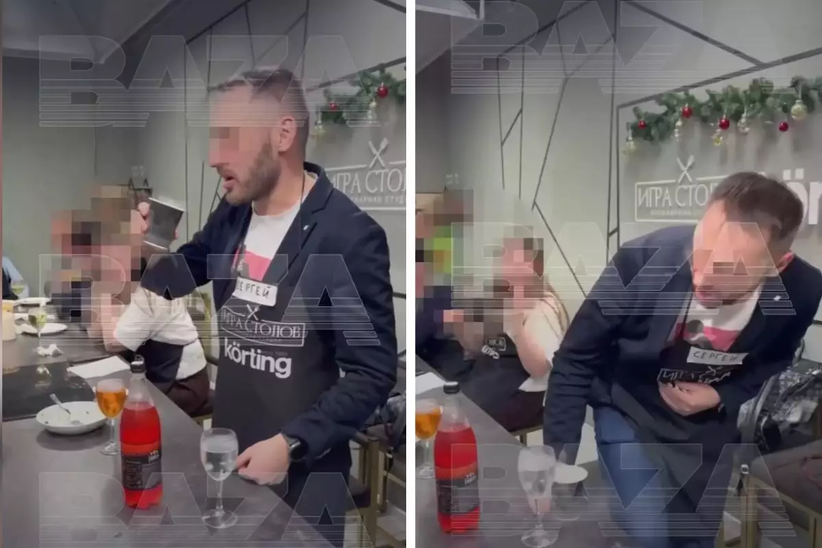 Мәскеуде жаңажылдық корпоративте коктейл ішкен ер адамның асқазаны жарылып кетті