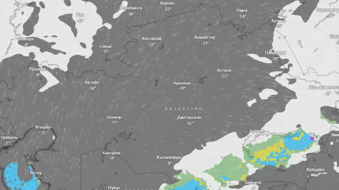 Республикалық автожолдарда ауа райына байланысты жүргізушілерге ескерту жасалды