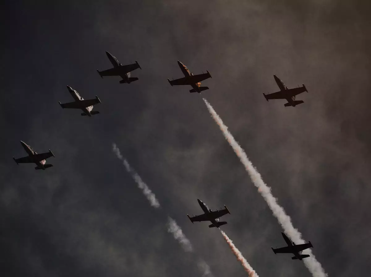 Ресейдің стратегиялық бомбалаушы әуе кемесінің ұшуына байланысты НАТО әскери ұшақтарын әуеге көтерді