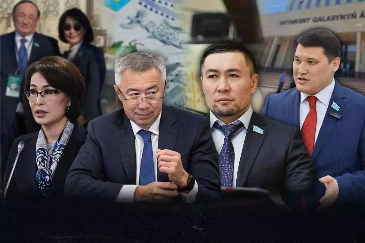 Анасын мәжілісте құттықтаған Назаров, жалған ақпарат берген министр Жұманғарин: 2025 жылы басы дауға қалған шенеуніктер