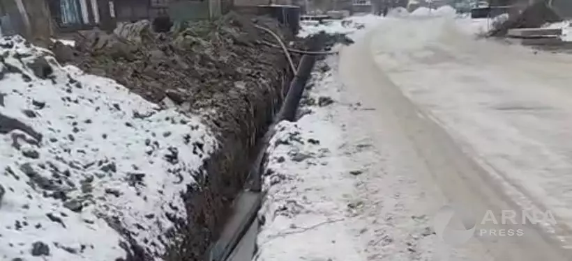 Прокладывать водопровод посреди зимы начали в одном из районов Семея
