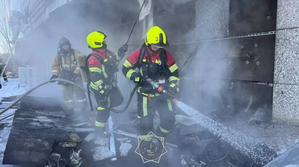 Пожар в ресторане близ «Байтерека» в Астане полностью ликвидирован