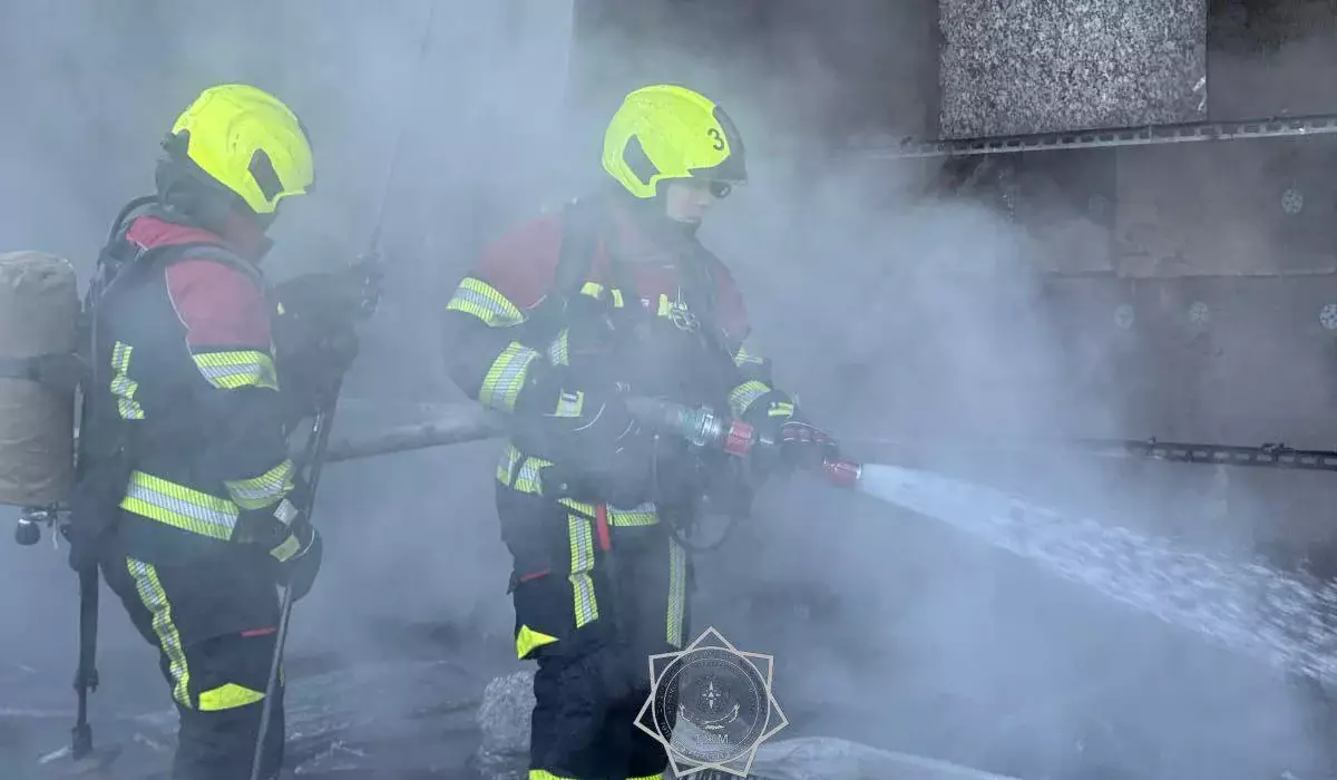 Пожар в ресторане потушили в Астане