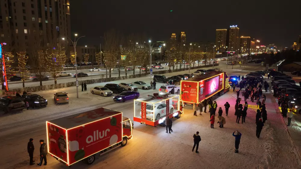 Казахстанские автомобили стали частью Каравана Coca-Cola