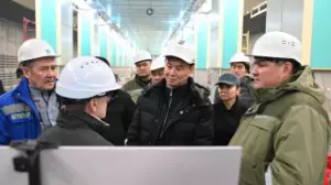 Дархан Сатыбалды “Қалқаман” жаңа метро бекетінің құрылысымен танысты